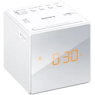 Sony Radiobudzik IC-FC1W biały - Radiobudziki - miniaturka - grafika 1