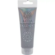 Farby i media malarskie - Astra Farba akrylowa Deco Artea w tubie 75ml szara - miniaturka - grafika 1