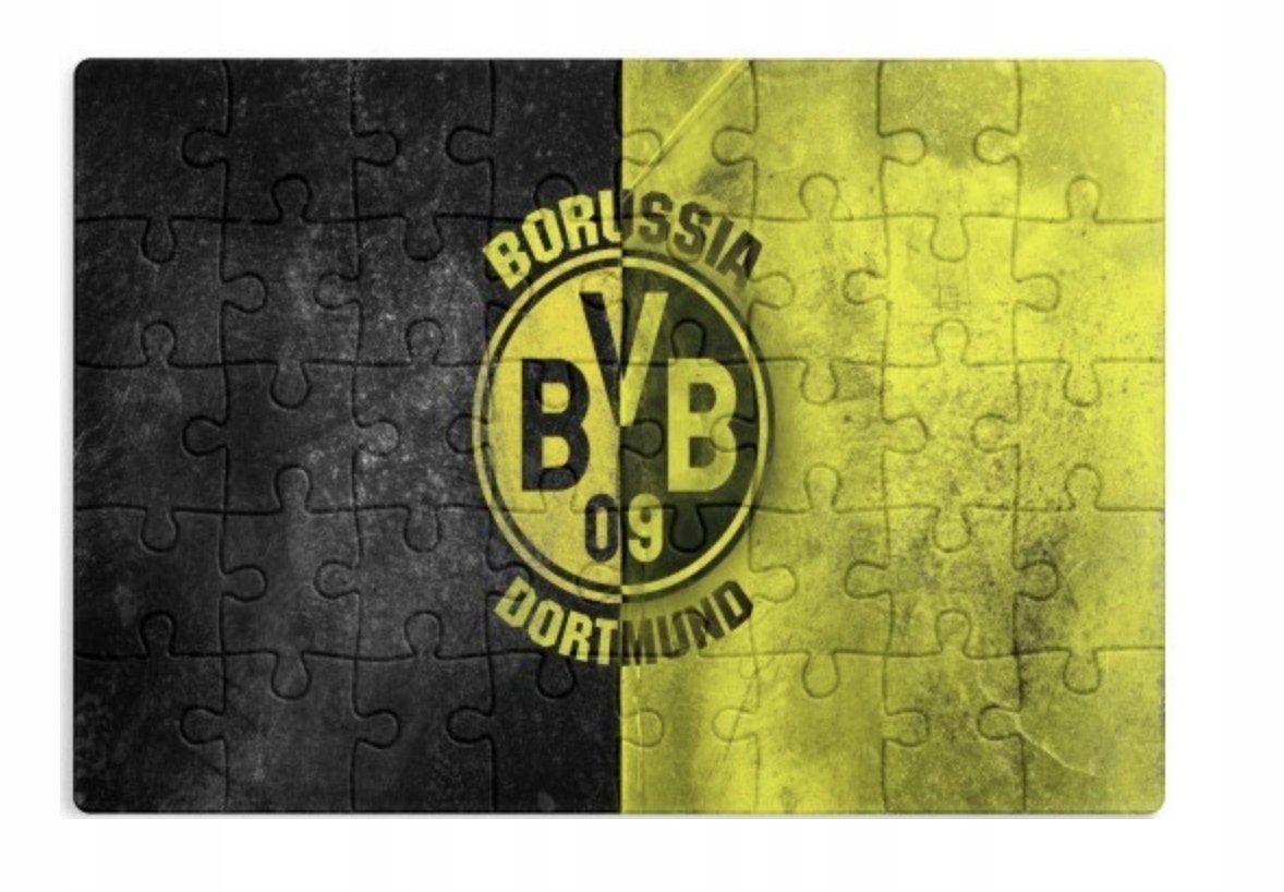 PUZZLE BORUSSIA DORTMUND BVB A3 252 el z Nadrukiem + IMIĘ #57