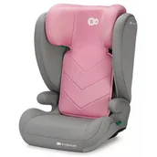 Foteliki samochodowe - Kinderkraft  I-SPARK i-Size Fotelik samochodowy 2w1 Różowy - miniaturka - grafika 1