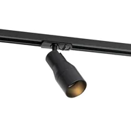 Lampy sufitowe - QAZQA Nowoczesny czarny reflektor do systemu szynowego jednofazowego - Iconic Kohua - miniaturka - grafika 1