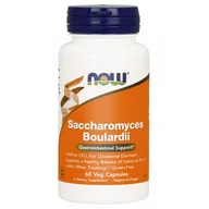 Układ pokarmowy - Now Foods Probiotyk Saccharomyces Boulardii (60 kaps.) - miniaturka - grafika 1