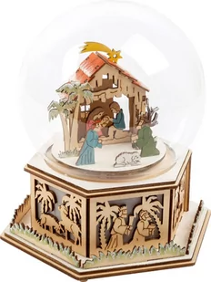 Pozytywka kula śnieżna stajenka Small Foot - Karuzele dla niemowląt - miniaturka - grafika 1