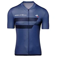 Kurtki męskie - Le Coq Sportif Męska kurtka Cycling Jersey Ss Grand Départ M Parka niebieski Granatowy (True Navy) XS - miniaturka - grafika 1