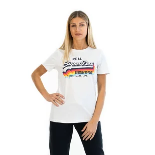 Koszulka damska Superdry VL t-shirt bawełna-XS - Koszulki i topy damskie - miniaturka - grafika 1