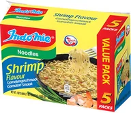 Kuchnie świata - Zupa makaronowa instant o smaku krewetkowym 5 x 70g - Indomie - miniaturka - grafika 1