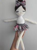 Pamiątka Chrztu Świętego - Lalka szmaciana personalizowana 57 cm - miniaturka - grafika 1