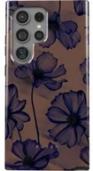 Etui i futerały do telefonów - Burga Etui Velvet Night Tough do Galaxy S24 Ultra, brązowo-granatowe - miniaturka - grafika 1