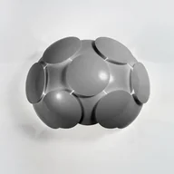 Lampy ścienne - Italux Kinkiet lampa ścienna Santina GR W0317-01S-U1GM - miniaturka - grafika 1
