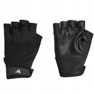 Rękawiczki rowerowe - Rękawiczki adidas Training Glove II5598 M czarny - miniaturka - grafika 1