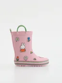 Buciki dla niemowląt - Reserved - Kalosze Miffy - brudny róż - miniaturka - grafika 1