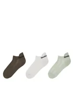Skarpetki damskie - Reebok Zestaw 3 par niskich skarpet unisex TECH STYLE TR W 3P HE2412 Kolorowy - miniaturka - grafika 1