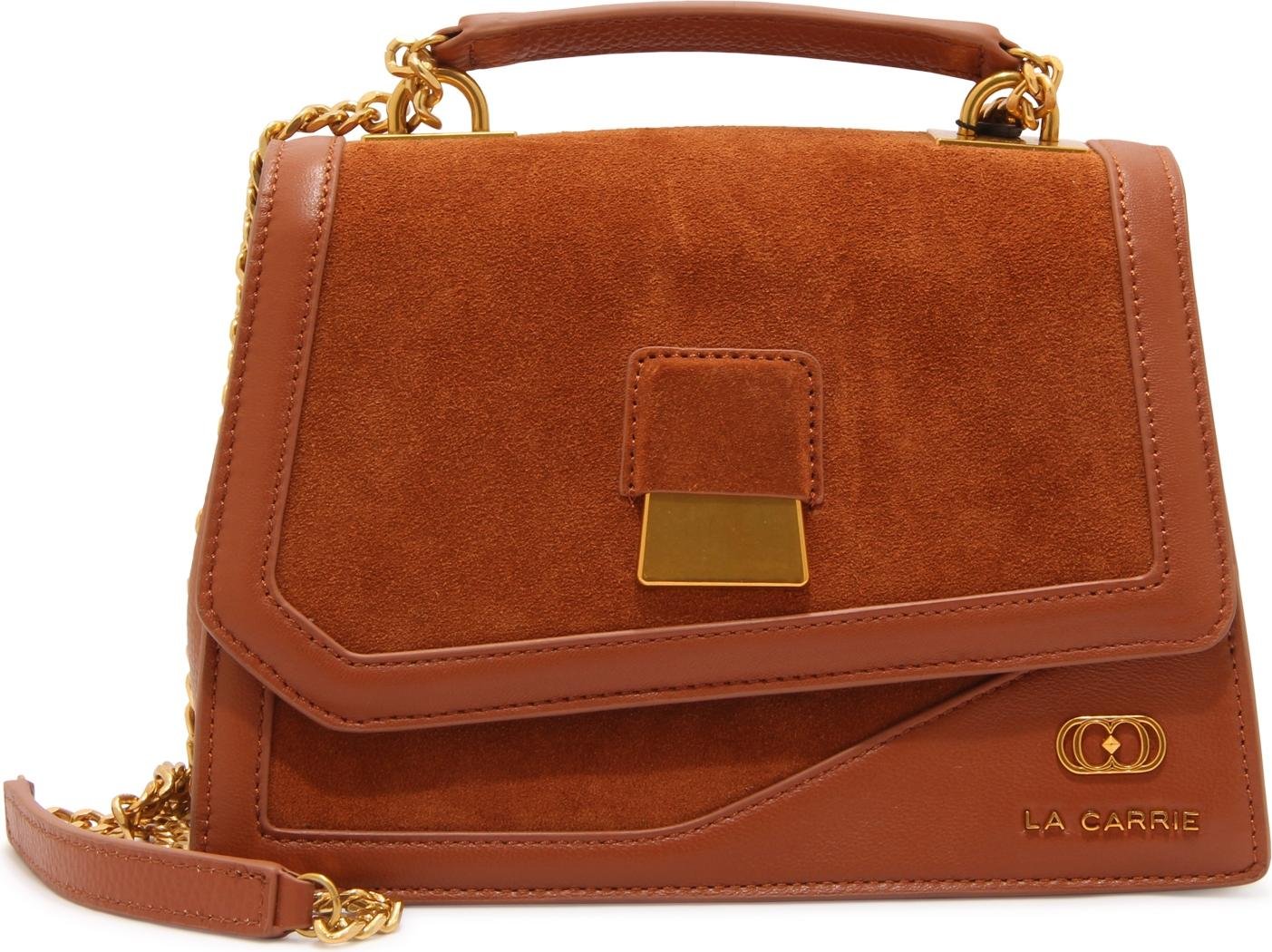 L7243 Borsa Donna La Carrie Nieregularna Mała Torebka Damska 24X17X10Cm