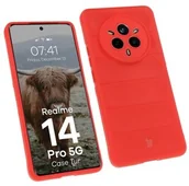 Etui i futerały do telefonów - Bizon Pancerne etui Case Tur do Realme 14 Pro 5G, czerwone - miniaturka - grafika 1