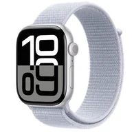 Smartwatch - Apple Watch 10 GPS + Cellular 46mm z aluminium srebrne z opaską Błękitny Obłok - miniaturka - grafika 1