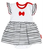 Body dla niemowląt - BODY SUKIENKA KRÓTKI RĘKAW BODOSUKIENKA Niemowlęce body bawełniane Rozm 62 - miniaturka - grafika 1