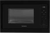Kuchenki mikrofalowe do zabudowy - Kuchnia mikrofalowa De Dietrich DME4320B linia INFINITE BLACK - miniaturka - grafika 1