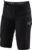 Spodenki rowerowe - 100% Szorty damskie 100% AIRMATIC Womens Shorts black roz. L NEW 2021 - miniaturka - grafika 1