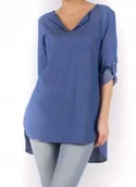 Bluzki damskie - TUNIKA DAMSKA PLUS SIZE EXTRA OKAZJA - miniaturka - grafika 1