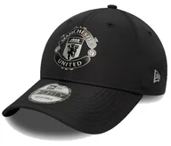 Czapki damskie - Czapka z daszkiem NEW ERA Manchester United FC 9FORTY Cap czarna - miniaturka - grafika 1