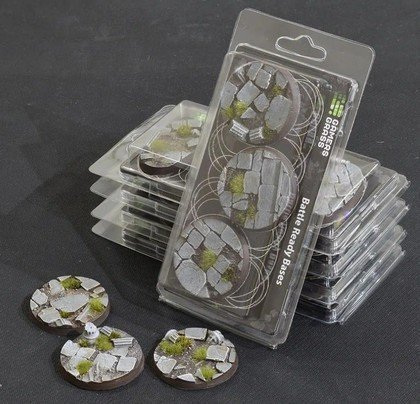 Gamers Grass Gamers Grass: Bases Round - Temple 50mm 3 szt.