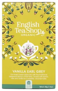 English Tea Shop ETS Vanilla Earl Grey 20 saszetek 3671 - Herbata - miniaturka - grafika 1