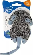 Zabawki dla kotów - Duvo+ Duvo+ Zabawka dla Kota Myszka Kocimiętka Szara - miniaturka - grafika 1