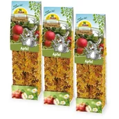 Karma dla gryzoni - JR Farm Farmy’s Jabłko 3x160g - miniaturka - grafika 1