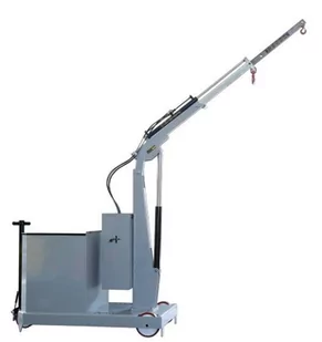 Żurawik z przeciwwagą, napęd ręczny, ramię elektryczne (udźwig: 500-1000 kg, wys. podnoszenia: 1970-2670 mm) 03080215 - Wyposażenie gospodarstwa rolnego - miniaturka - grafika 2