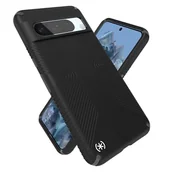 Etui i futerały do telefonów - Speck Etui Google Pixel 8 Pro - uchwyt chroniący przed upadkiem - odporne na zarysowania, miękkie w dotyku etui na telefon Google Pixel 8 Pro - uchwyt Presidio2 czarny/ciemnoszary/biały - miniaturka - grafika 1