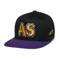 Czapki damskie - Czapka z Daszkiem Alpinestars Franchise Czarny/FioletowyS/M - miniaturka - grafika 1