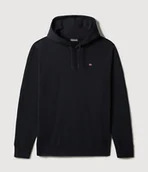 Bluzy męskie - felpa uomo napapijri balis hood - np0a4fqv 176 blu marine brushed - Napapijri - miniaturka - grafika 1