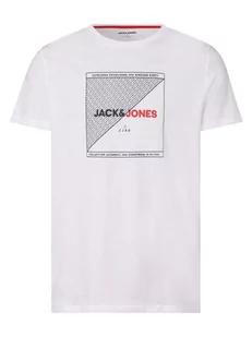 Jack & Jones - T-shirt męski  JJRalf, biały - Koszulki męskie - miniaturka - grafika 1