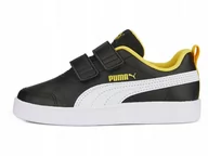 Buty dla dziewczynek - BUTY dziecięce PUMA COURTFLEX 371544-27 rzepy 20 - miniaturka - grafika 1