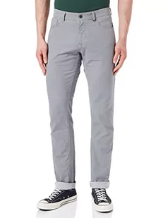 Camel Active Męskie Spodnie Bawełniane Regular Fit Houston, Szary Ze Wzorem, 31W / 32L - Spodenki męskie - miniaturka - grafika 1