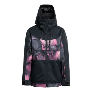 Damska Kurtka ocieplana ROXY PRESENCE PARKA JK ERJTJ03421-KVJ2 – Czarny - Kurtki narciarskie - miniaturka - grafika 1