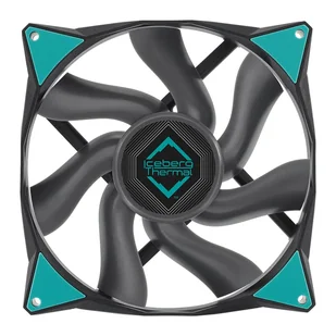 Iceberg Thermal IceGALE Xtra Obudowa komputera Wentylator 14 cm Czarny 1 szt. - Tuning komputera - akcesoria - miniaturka - grafika 1