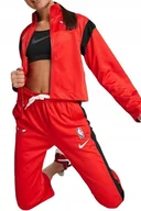 Dresy damskie - Dres damski 3/4 spodnie Nike NBA Chicago Bulls DH8396657 M - miniaturka - grafika 1