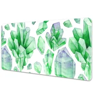 Podkładki pod mysz - Mata ochronna podkładka pod mysz Kryształy 90x45cm - miniaturka - grafika 1