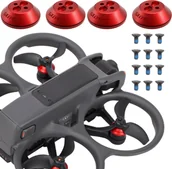 Akcesoria do kamer sportowych - SunnyLife ZABEZPIECZENIE OCHRONA OSŁONY SILNIKA NA SILNIKI DO DRONA DJI AVATA 2 - RED - miniaturka - grafika 1