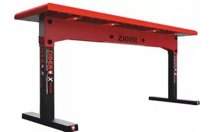 Ławka Prosta Pod Sztange 450kg Zider Black-red New - Ławki treningowe - miniaturka - grafika 1