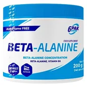 Przedtreningówki - 6PAK NUTRITION BETA-ALANINE 200g - miniaturka - grafika 1