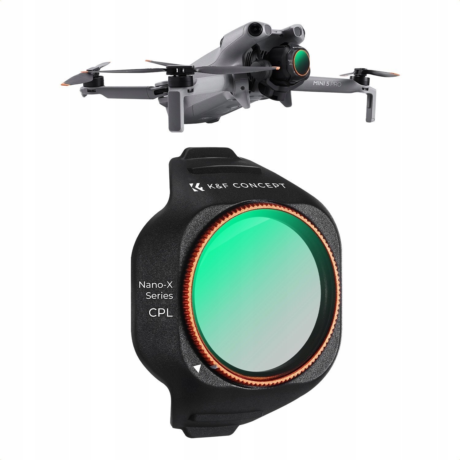 Filtr Polaryzacyjny Cpl Circular Polarizer Do Drona Dji Mini 5 Pro 5pro K&f / Kf02.0002