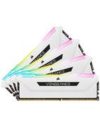 Pamięci RAM - Corsair DDR4 - 64GB - 3200- CL - 16 Vengeance PRO SL Kolor: BIAŁY Quad Kit - miniaturka - grafika 1