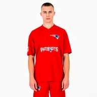 Koszulki męskie - Koszulka męska New Era  Wordmark Oversized NFL New England Patriots M - miniaturka - grafika 1