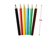 Kredki, ołówki, pastele i pisaki - Kemis, Drewniane mini kredki, 6 szt. - miniaturka - grafika 1