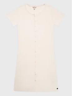 Guess Sukienka codzienna J2RK81 R9UO1 Beżowy Slim Fit - Sukienki i spódniczki dla dziewczynek - miniaturka - grafika 1