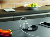 Złącza, przejściówki, adaptery - Bachmann Twist zestaw gniazd wpuszczanych 2xUTE czarny BM-931.152 - miniaturka - grafika 1