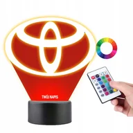 Lampy pozostałe - Lampka na Biurko Statuetka Led Toyota Emblemat - miniaturka - grafika 1