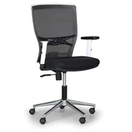 Fotele i krzesła biurowe - B2B Partner Krzesło biurowe HAAG, czarne 8927WB/16-3/1062-1 - miniaturka - grafika 1